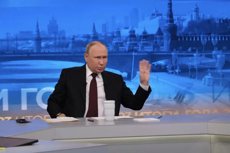 Итоги года с Владимиром Путиным. Москва