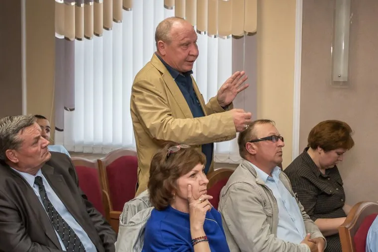 Открытый диалог в Департаменте строительства Курганской обл с предпринимателями. Курган, быков вадим