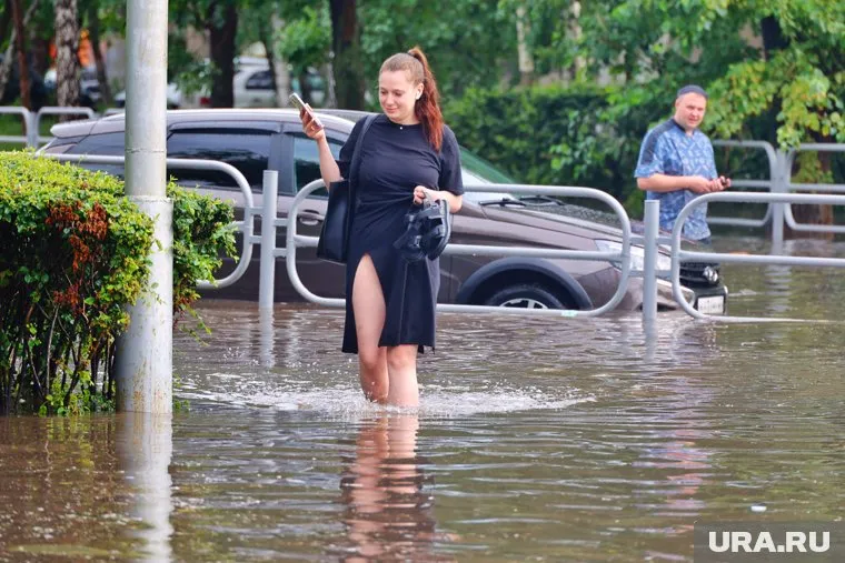В Кургане побит очередной рекорд осадков