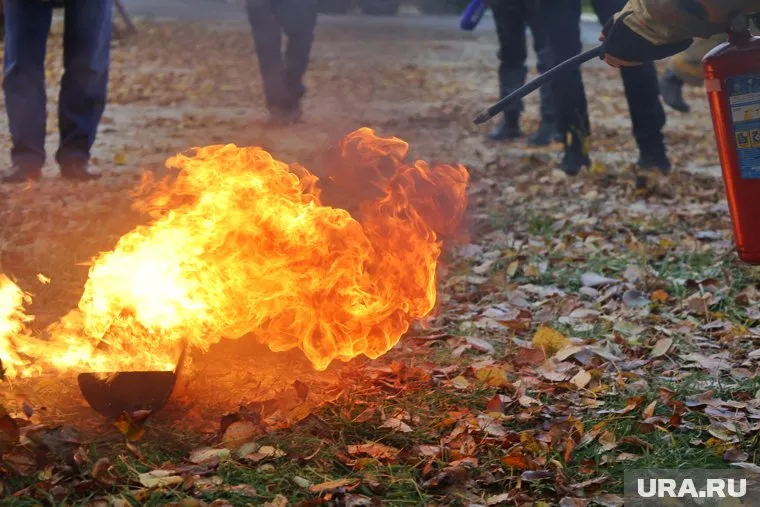 Сотрудники полиции поймали курганского пиромана, который поджег машину (архивное фото)