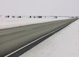 На трассе в ЯНАО погиб пешеход