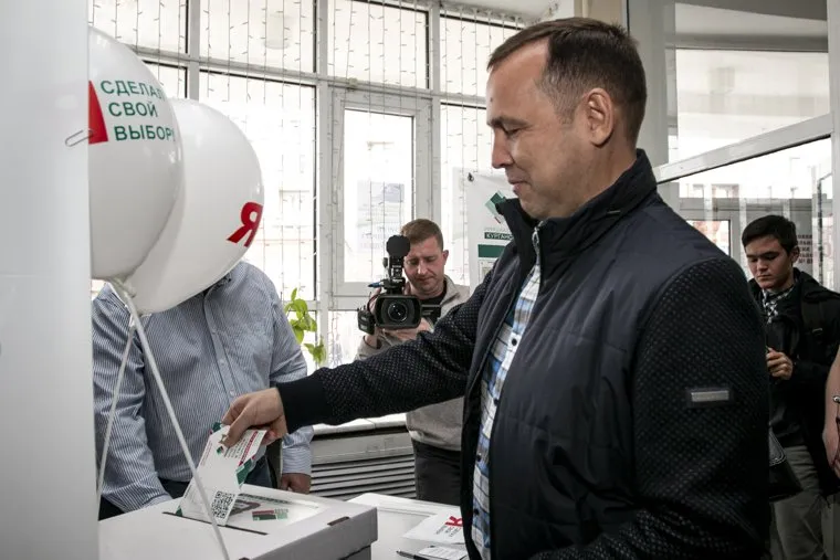 Голосование ВРИО Вадима Шумкова. Курган