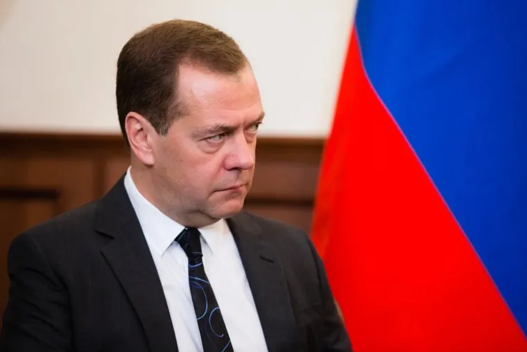 Встреча премьер-министра России Дмитрия Медведева и губернатора ХМАО Натальи Комаровой. Ханты-Мансийск