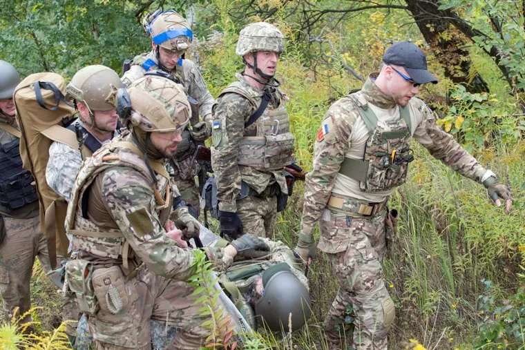 Вооруженные силы Украины. stock