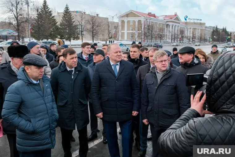 Уральские губернаторы работают в Кургане