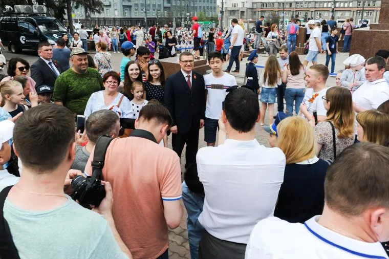 Празднование 9 мая. Челябинск