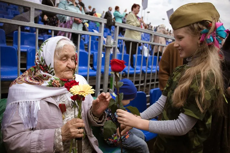 Акция «Бессмертный полк». Екатеринбург