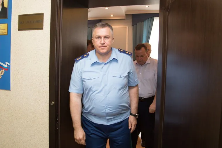 Визит заместителя генерального прокурора, Юрия Пономарева. Курган, ткачев игорь