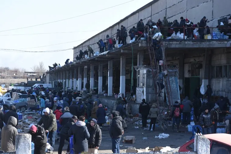 Ситуация в осажденном Мариуполе. Украина