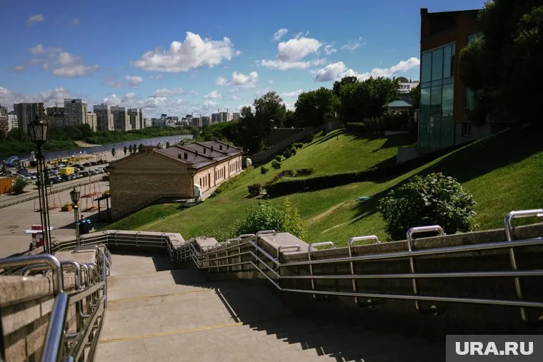 Горожане могут на набережной узнать факты из жизни знаменитого писателя Ершова