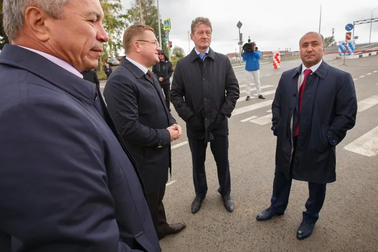 Открытие Успенского путепровода. Верхняя Пышма