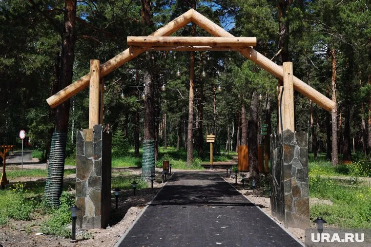В Кургане новое место для прогулок появилось в Рябково