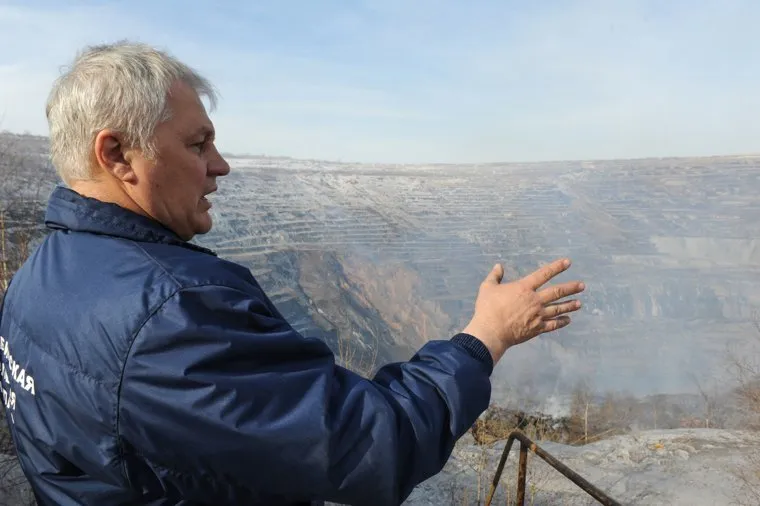 Коркинский угольный разрез. Челябинск., кальянов валерий