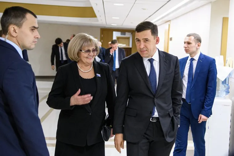 Заседание в заксобрании с полпредом по нацпроектам. Екатеринбург