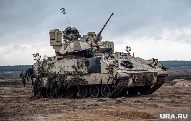 Курганские БМП-3 уничтожили американские бронемашины Bradley в зоне СВО