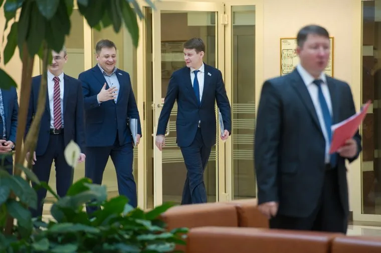 Заседание законодательного собрания Свердловской области. Екатеринбург