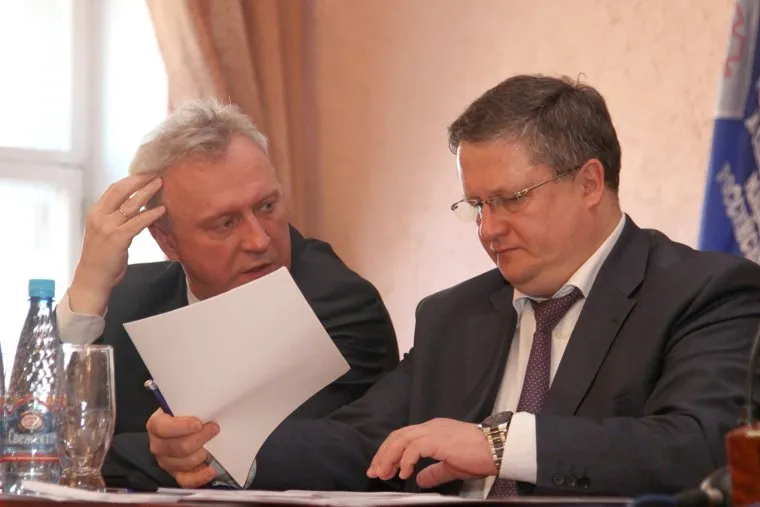 Заседание Совета Федерации профсоюзов Курганской области, козенков александр, некрасов сергей