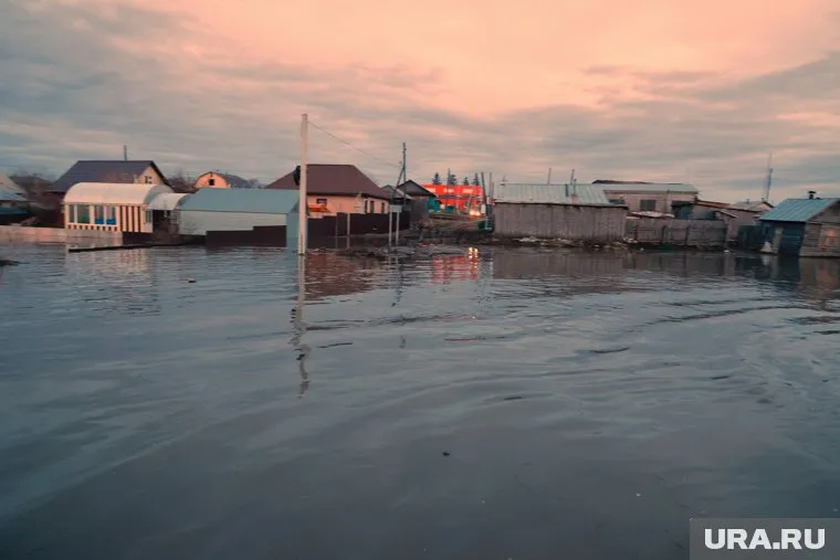 Уровень воды в Звериноголовском округе (Курганская область) опустился ниже отметки 1000 см