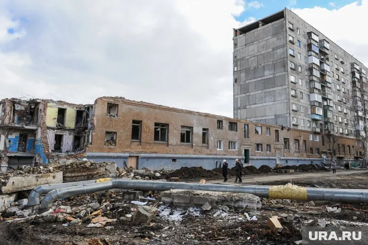 Многие жильцы пострадавшего дома не захотели переезжать из своих квартир