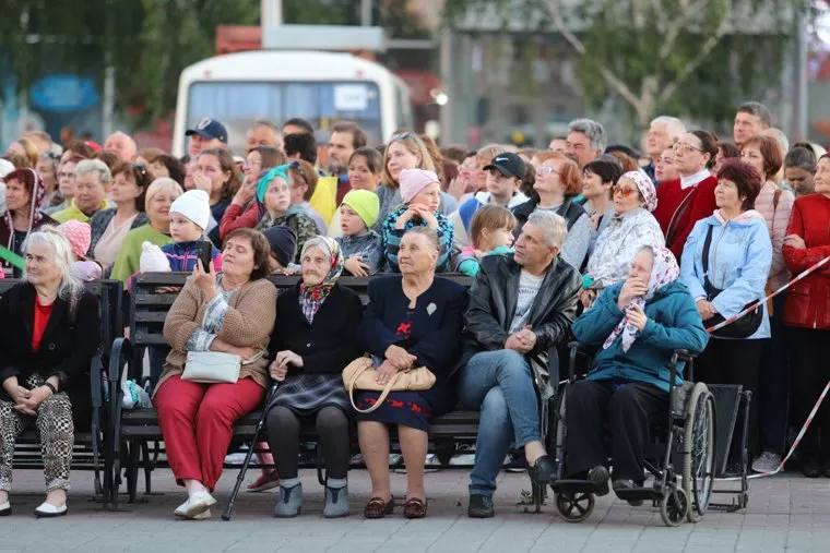Кубанский казачий хор. Курган