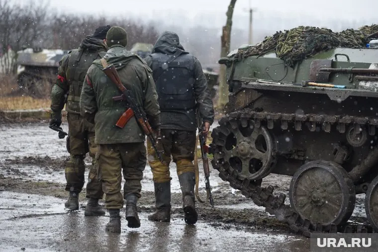 На передовой высоко ценят курганские БМП-3