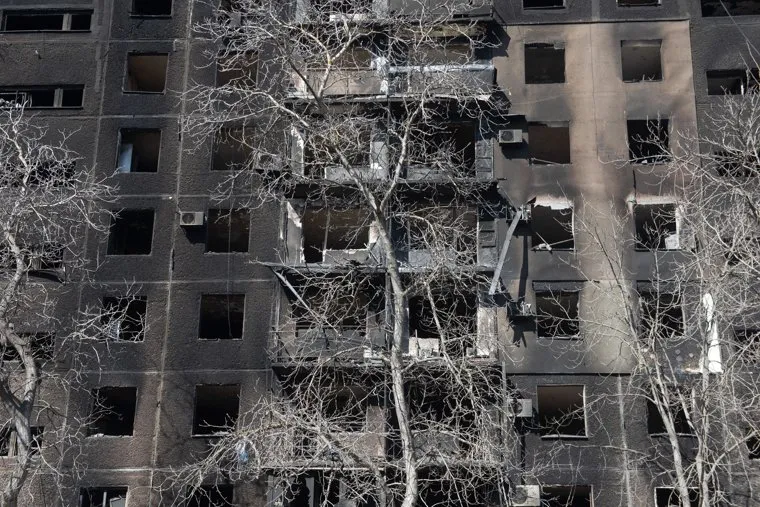 Обстановка в Мариуполе после освобождения района города от ВСУ. Украина