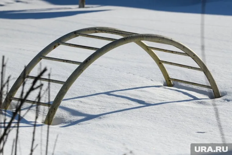 Уровень снега в Сургуте уровень снега выше прошлогоднего на 10 сантиметров
