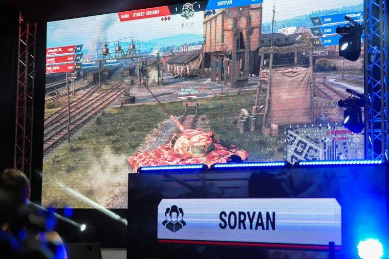 Соревнования посвященные восьмилетию компьютерной игры World of Tanks. Челябинск