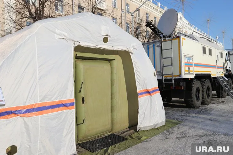 В Курган отправились военные медики (архивное фото)