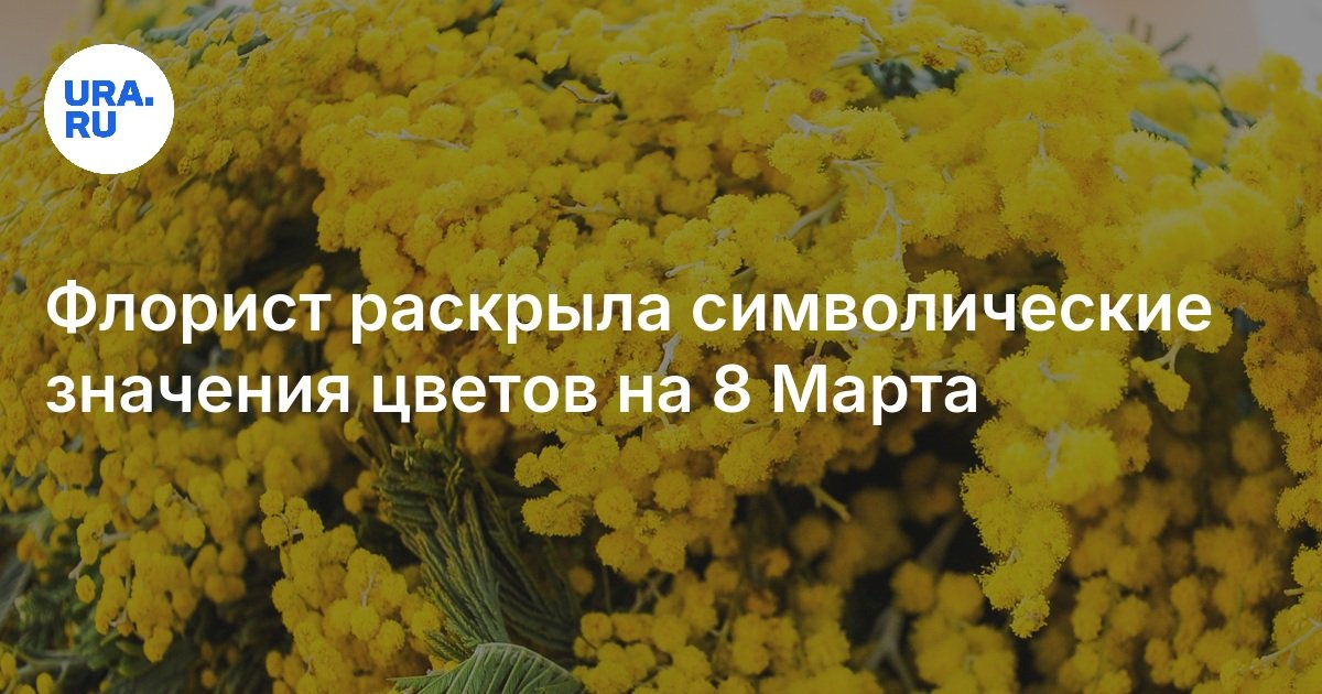 Флорист раскрыла символические значения цветов на 8 Марта