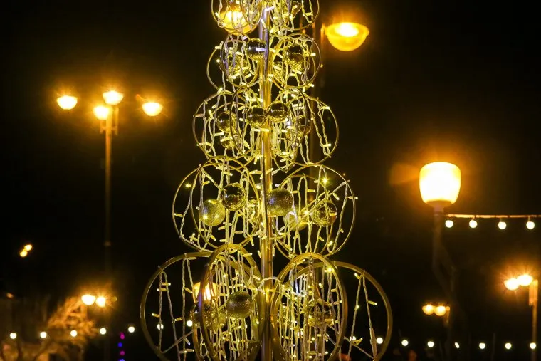 Новогоднее оформление. Тюмень