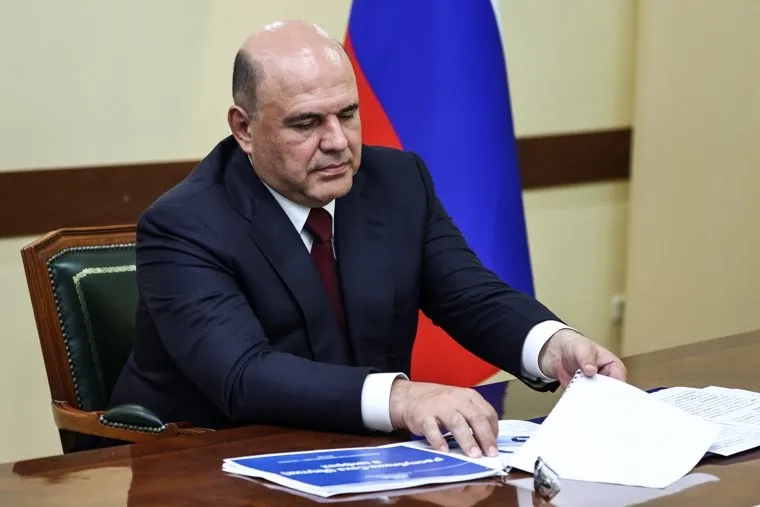 Михаил Мишустин во время посещения Якустка. Якутск