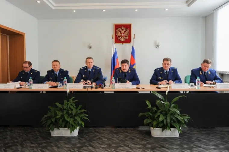 Пресс-конференция Александра Кондратьева, прокурора Челябинской области. Челябинск, потапов андрей, лопин виталий, ермолаев александр, кондратьев александр, саломатов евгений, оборок андрей