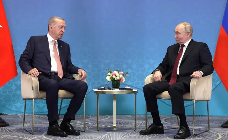 Владимир Путин прибыл в Астану