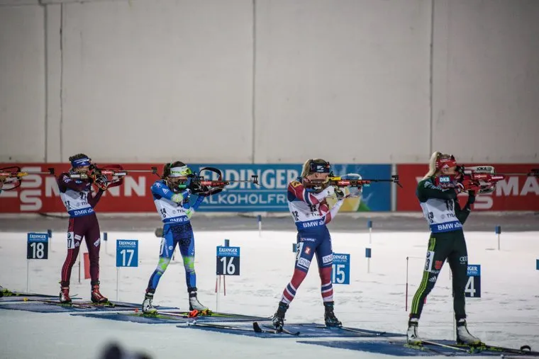 Заключительный этап кубка мира по биатлону. Тюмень, биатлон, стрельба, соревнование, спорт