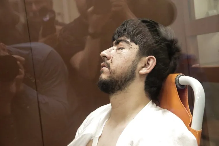 Вынесение меры пресечения Басманном судом обвиняемым в совершении террористического акта в Крокус-сити Холле. Москва