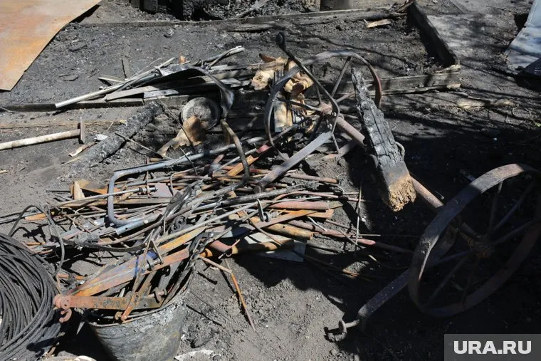 Пожар произошел в поселке Кузино (архивное фото)