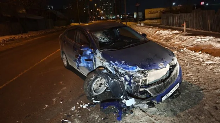 ДТП произошло вечером 16 февраля