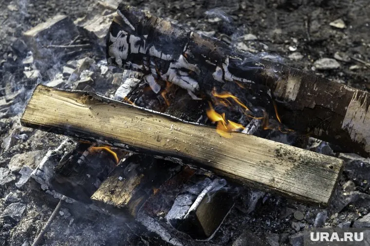 Причиной возгорания стал костер, оставленный туристами