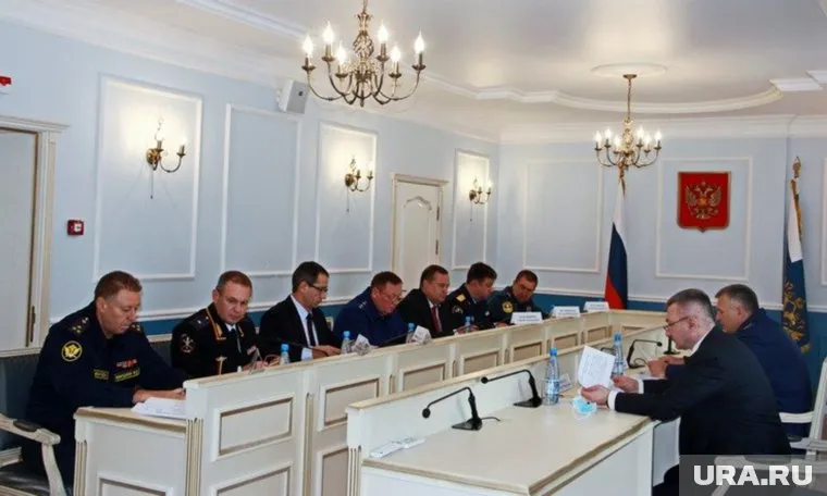 В Кургане главные силовики встретились с замгенпрокурора