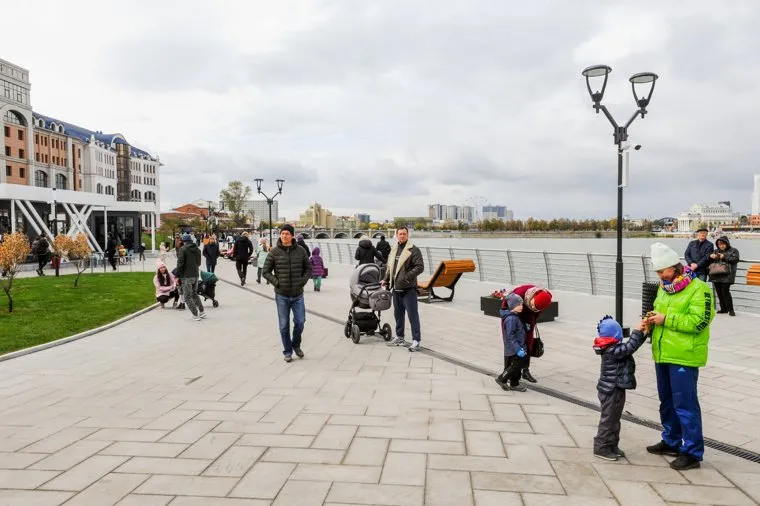 Алексей Текслер на открытии новой набережной. Челябинск