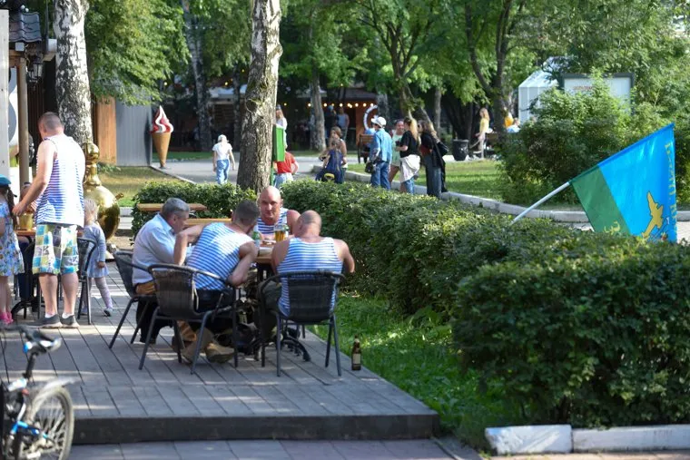 Десанты в Парке Маяковского. Екатеринбург