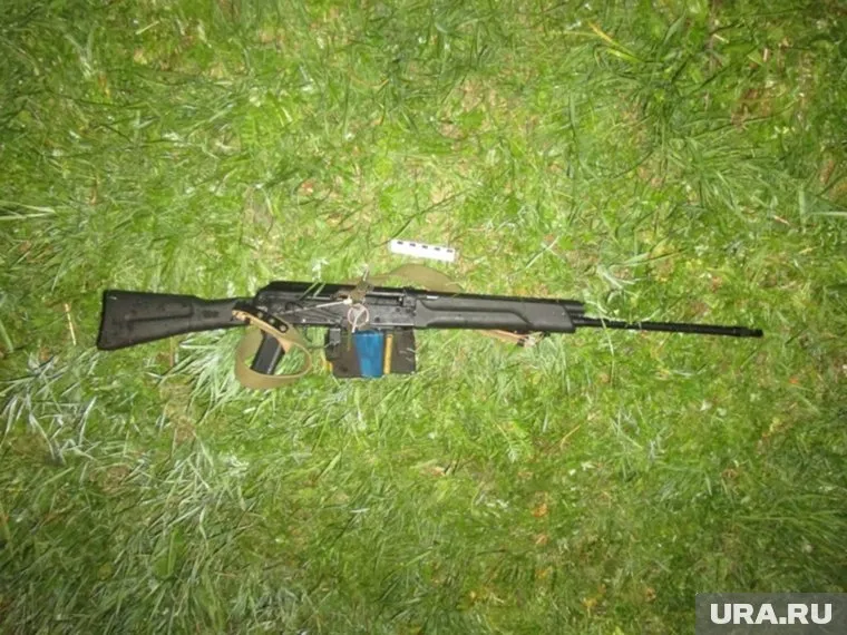 Мужчина стрелял из карабина