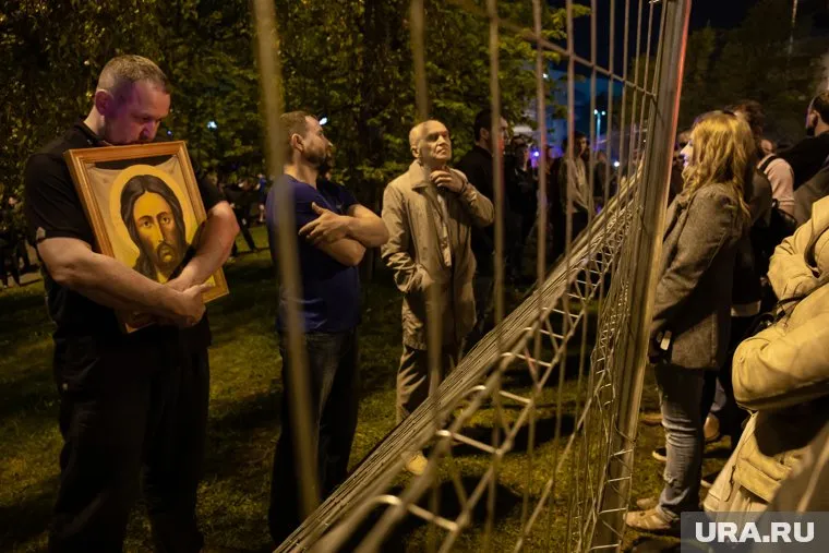 Протестная акция на месте будущего строительства храма прошла 13 мая