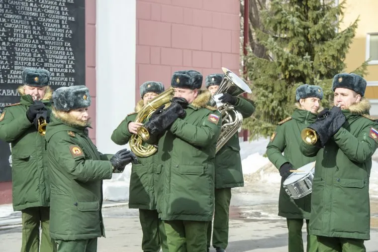 Прощание с погибшим в СВО Михаилом Сальниковым, Пермь