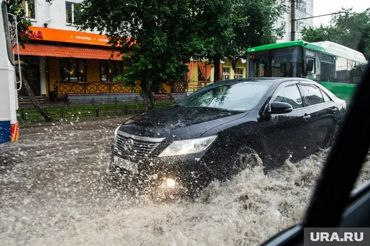 Места подтоплений в Челябинске ликвидированы за выходные