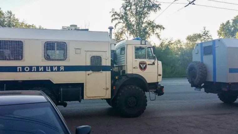 Омон Челябинск, камаз, омон