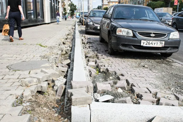 Ремонт дорог и тротуаров в Екатеринбурге