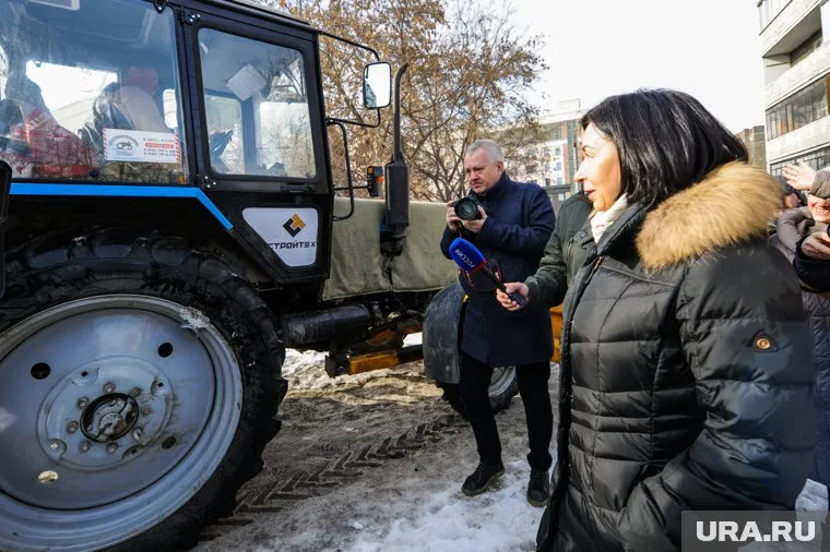 Глава Челябинска Котова лично контролировала качество уборки снега