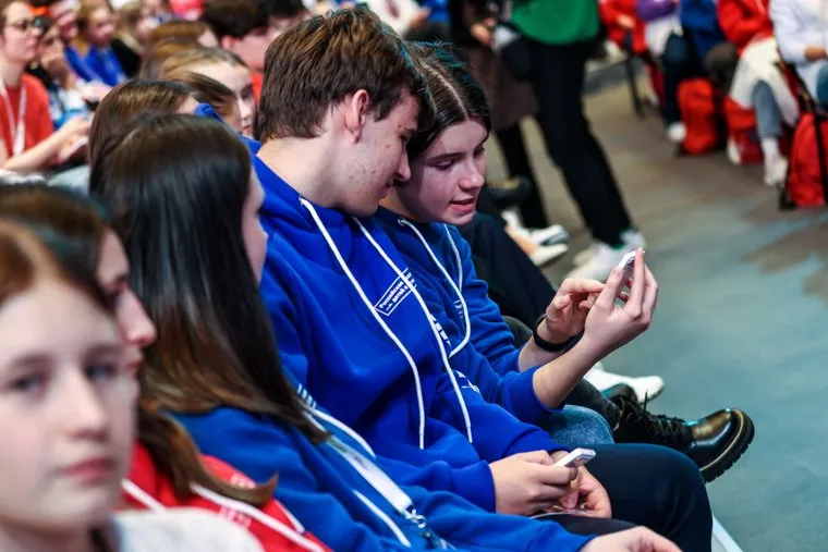 Первый съезд Российского движения детей и молодежи. Москва